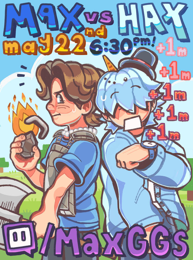 MaxGGs vs Hackingnoises Poster