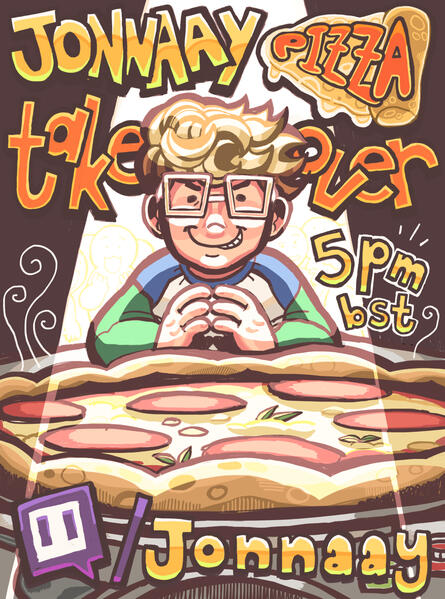 Jonnaay Pizza Takeover Poster
