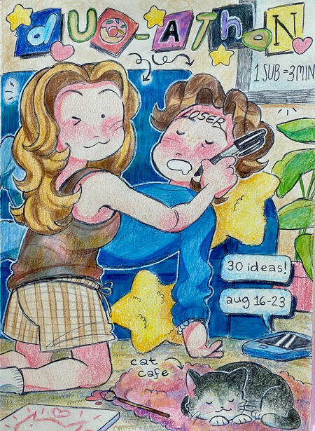 MaxGGs & Melinks Duoathon Fanart
